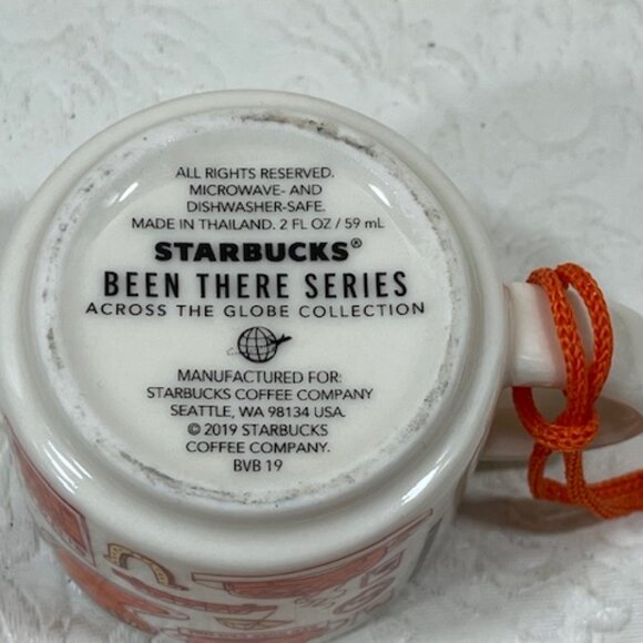 Starbucks Been There Series Las Vegas Espresso Ceramic Cup Mug Ornament, 2 Oz - Picture 4 of 10